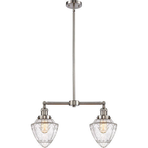 Franklin Restoration Bullet LED 24 inch Black Antique Brass Island Light Ceiling Light