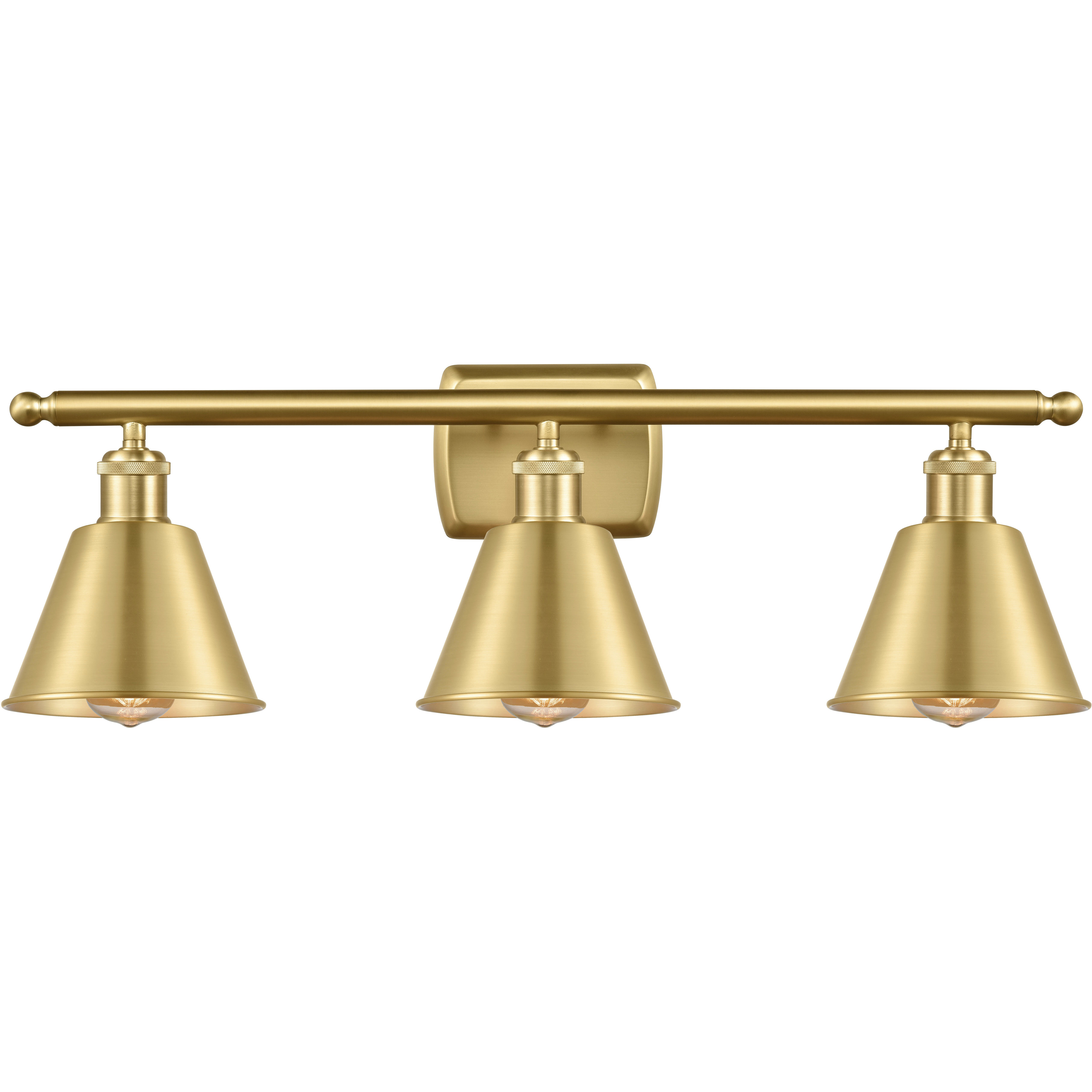 Ballston Smithfield 3 Light 26.00 inch Bathroom Vanity Light