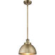 Ballston Urban 1 Light 10 inch Brushed Brass Pendant Ceiling Light