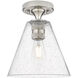 Crown Point 1 Light 8.00 inch Flush Mount