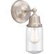 Aditi Dover 1 Light 4.5 inch Brushed Satin Nickel Sconce Wall Light, Aditi