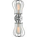 Austere Muselet LED 19 inch Polished Chrome Bath Vanity Light Wall Light, Austere