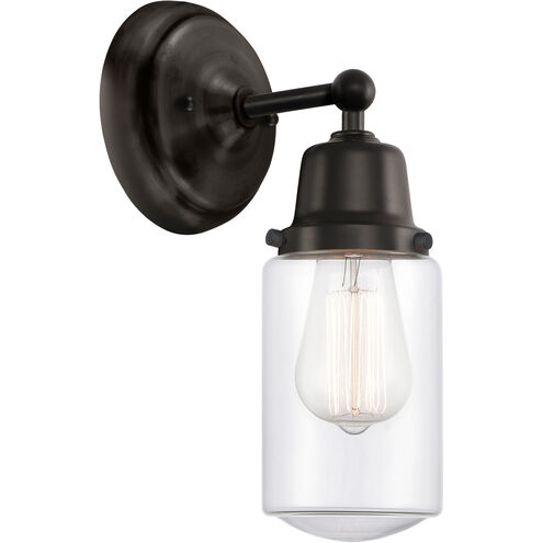 Aditi Dover 1 Light 4.5 inch Matte Black Sconce Wall Light, Aditi