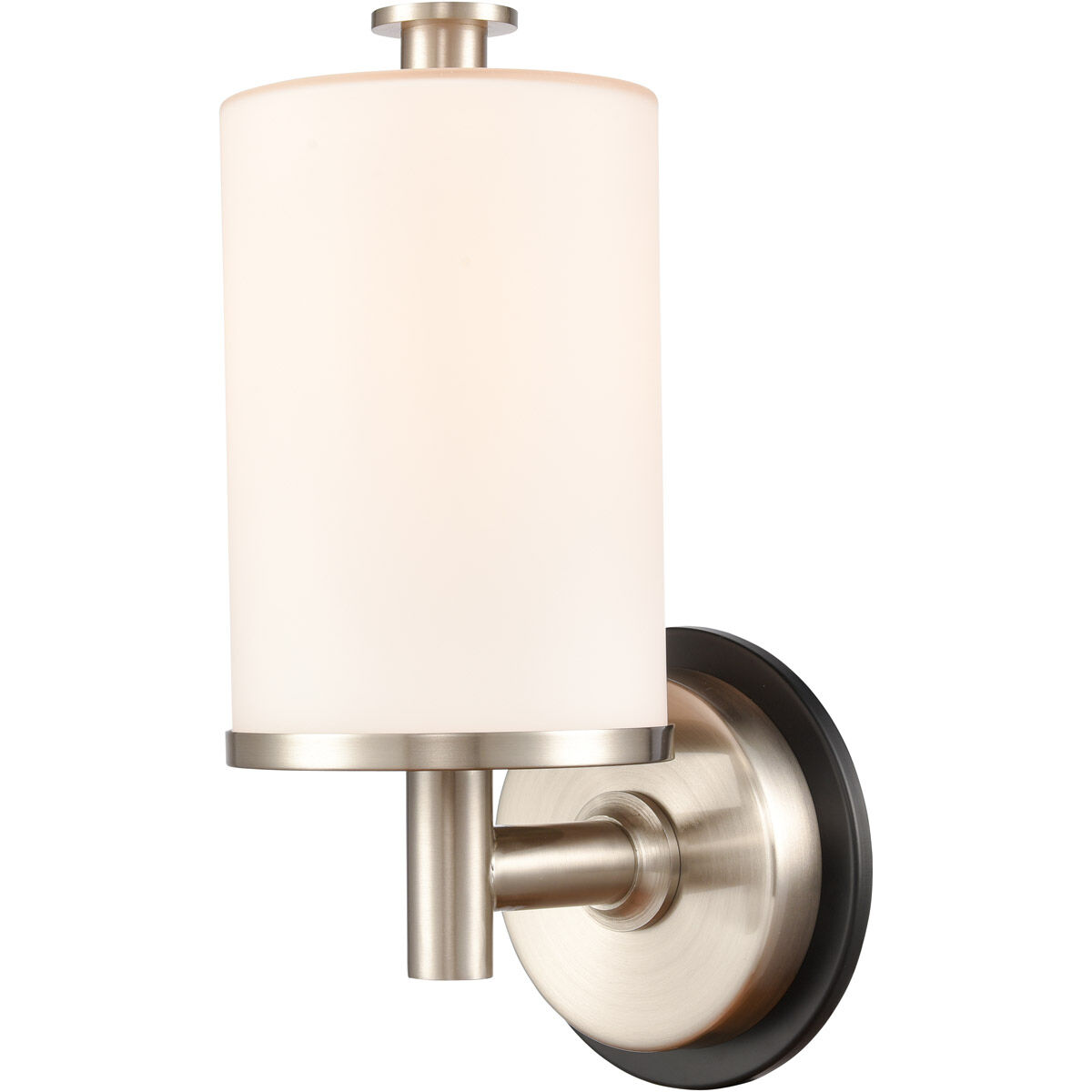 Marlowe LED 5 inch Black Satin Nickel Bath Vanity Light Wall Light
