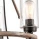 Paladin LED 19.13 inch Matte Black Mini Chandelier Ceiling Light