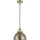 Ballston Urban LED 10 inch Antique Brass Pendant Ceiling Light