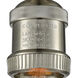 Franklin Restoration Bare Bulb LED 4.5 inch Brushed Satin Nickel Semi-Flush Mount Ceiling Light