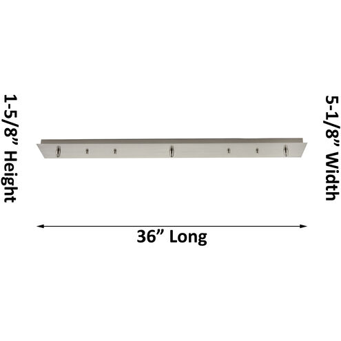 Edison Seneca Falls 3 Light 36 inch Matte Black Linear Pendant Ceiling Light, Edison