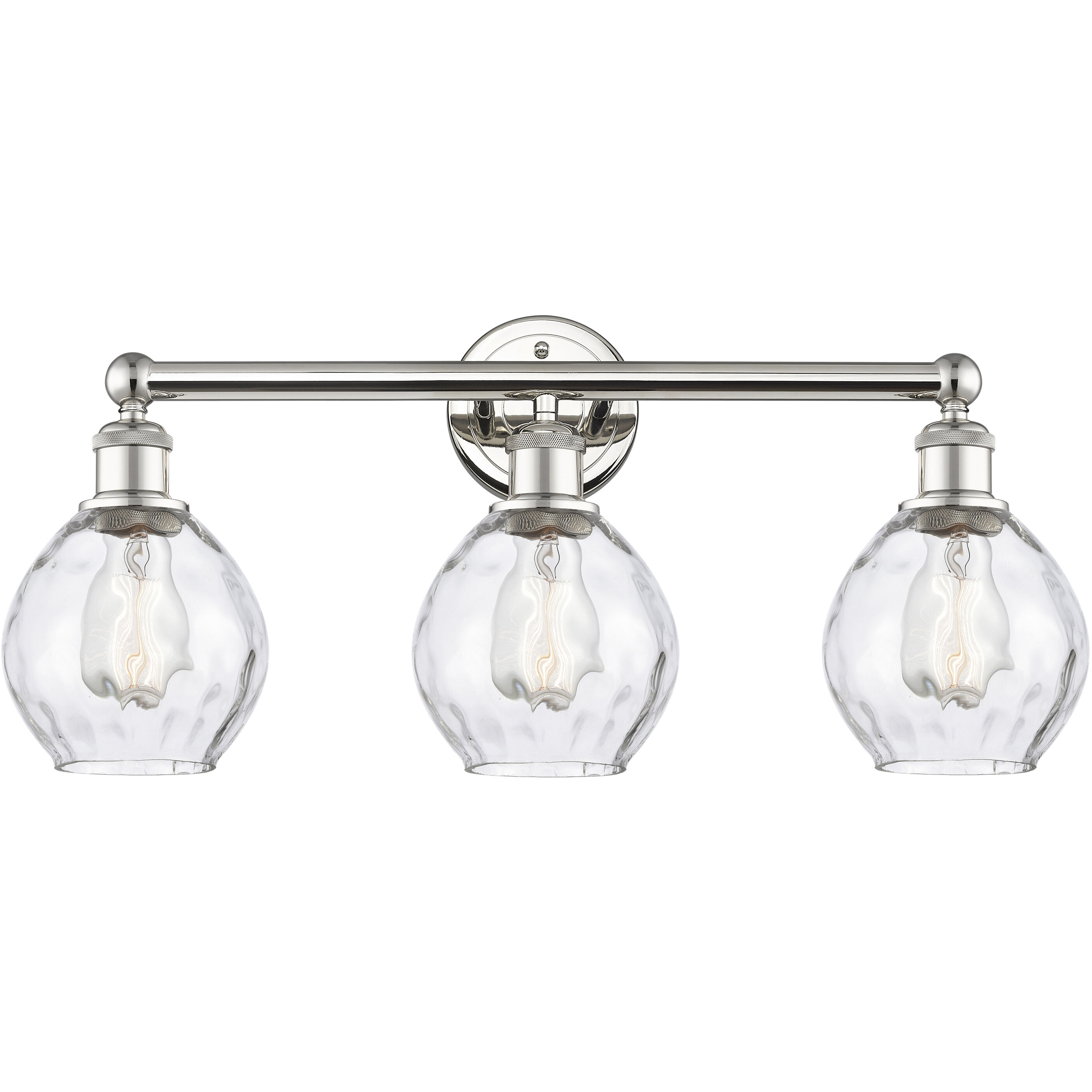Waverly 3 Light 24 inch Polished Nickel Bath Vanity Light Wall Light