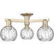 Arcadia Athens Water Glass 3 Light 23.5 inch Champagne Bronze Semi-Flush Mount Ceiling Light