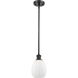 Ballston Eaton 1 Light 6 inch Matte Black Pendant Ceiling Light, Ballston
