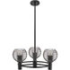 Crown Point 3 Light 20 inch Matte Black Pendant Ceiling Light