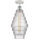 Ballston Cascade 1 Light 8.25 inch Semi-Flush Mount