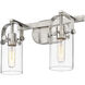 Pilaster 2 Light 14.88 inch Bathroom Vanity Light