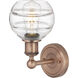 Edison Rochester 1 Light 5.88 inch Antique Copper Sconce Wall Light