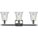 Ballston Hanover LED 26 inch Polished Chrome Bath Vanity Light Wall Light in Fishnet Glass, Ballston