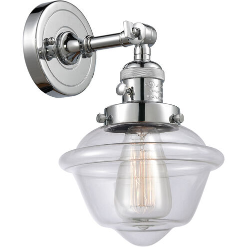 Franklin Restoration Small Oxford LED 7.5 inch Polished Chrome Sconce Wall Light, Franklin Restoration