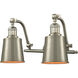 Franklin Restoration Addison 2 Light 18 inch Brushed Satin Nickel Bath Vanity Light Wall Light, Franklin Restoration