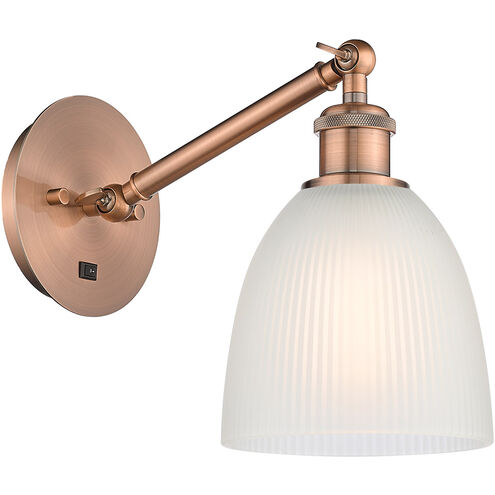 Ballston Castile 1 Light 6 inch Antique Copper Sconce Wall Light