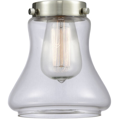Franklin Restoration Bellmont LED 6.25 inch Antique Brass Mini Pendant Ceiling Light in Clear