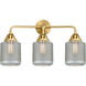 Nouveau 2 Stanton 3 Light 24 inch Satin Gold Bath Vanity Light Wall Light