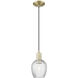 Arcadia Salina 1 Light 5.75 inch Antique Brass Mini Pendant Ceiling Light