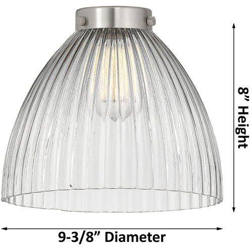 Edison Seneca Falls LED 10 inch Matte Black Mini Pendant Ceiling Light