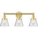 Cone 3 Light 24.50 inch Bathroom Vanity Light