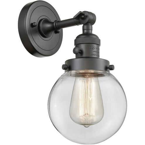Franklin Restoration Beacon LED 6 inch Oil Rubbed Bronze Sconce Wall Light, Franklin Restoration