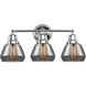 Aditi Fulton 3 Light 22.75 inch Polished Chrome Bath Vanity Light Wall Light, Aditi