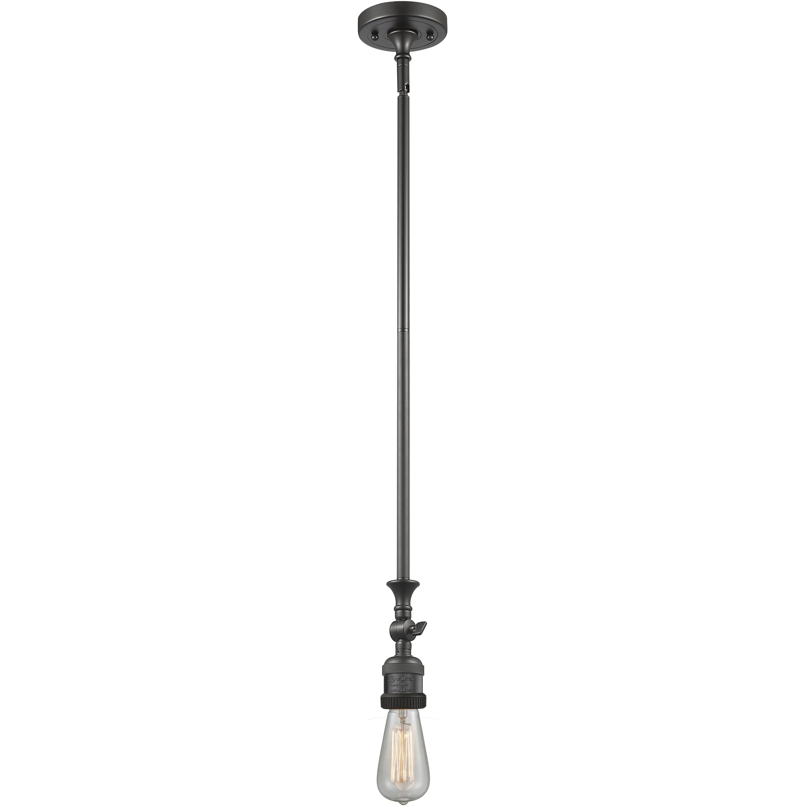 Franklin Restoration Bridgeton LED 12 inch Oil Rubbed Bronze Mini Pendant Ceiling Light in Clear
