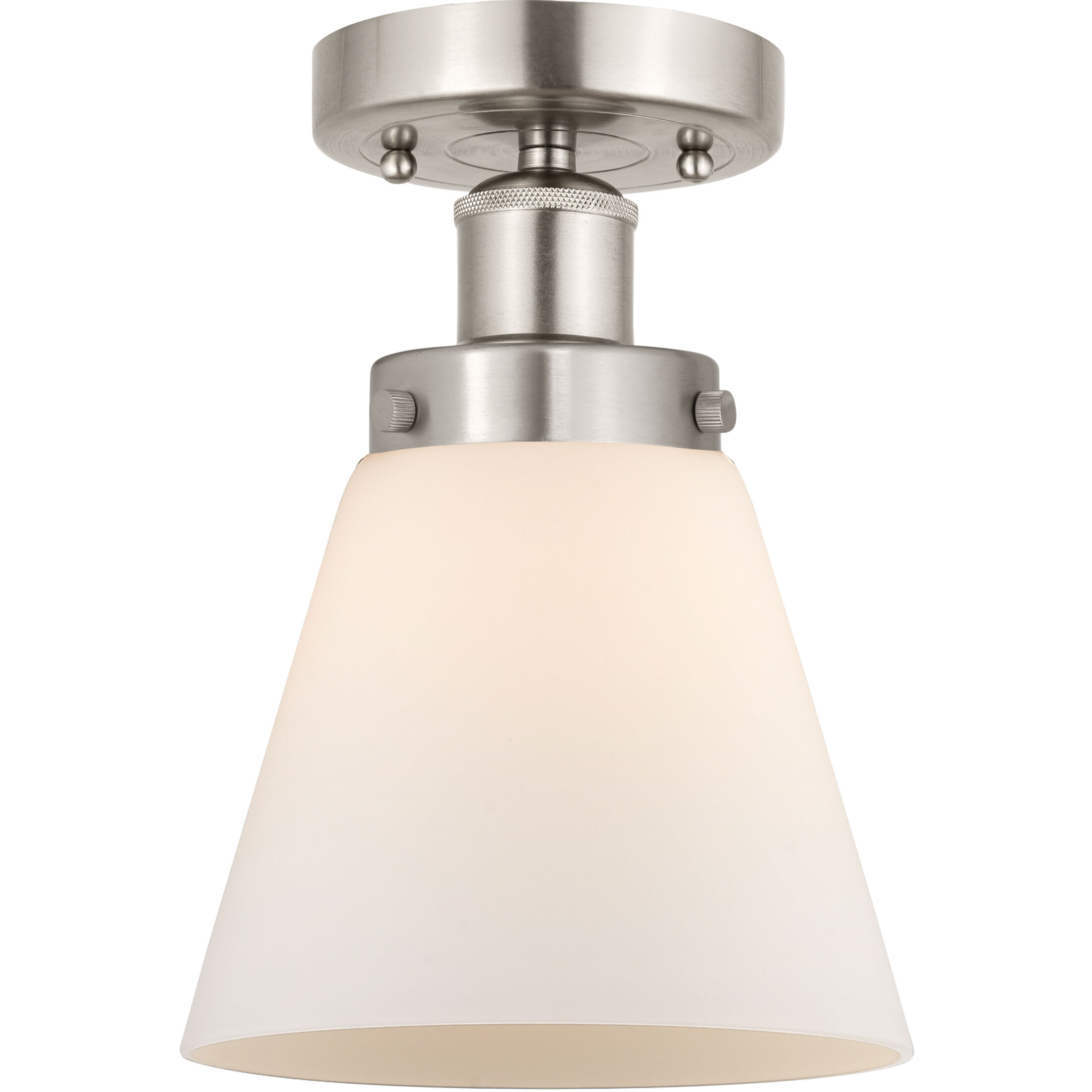 Cone 1 Light 6.50 inch Semi-Flush Mount