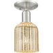 Downtown Urban Bridal Veil 1 Light 5.00 inch Semi-Flush Mount