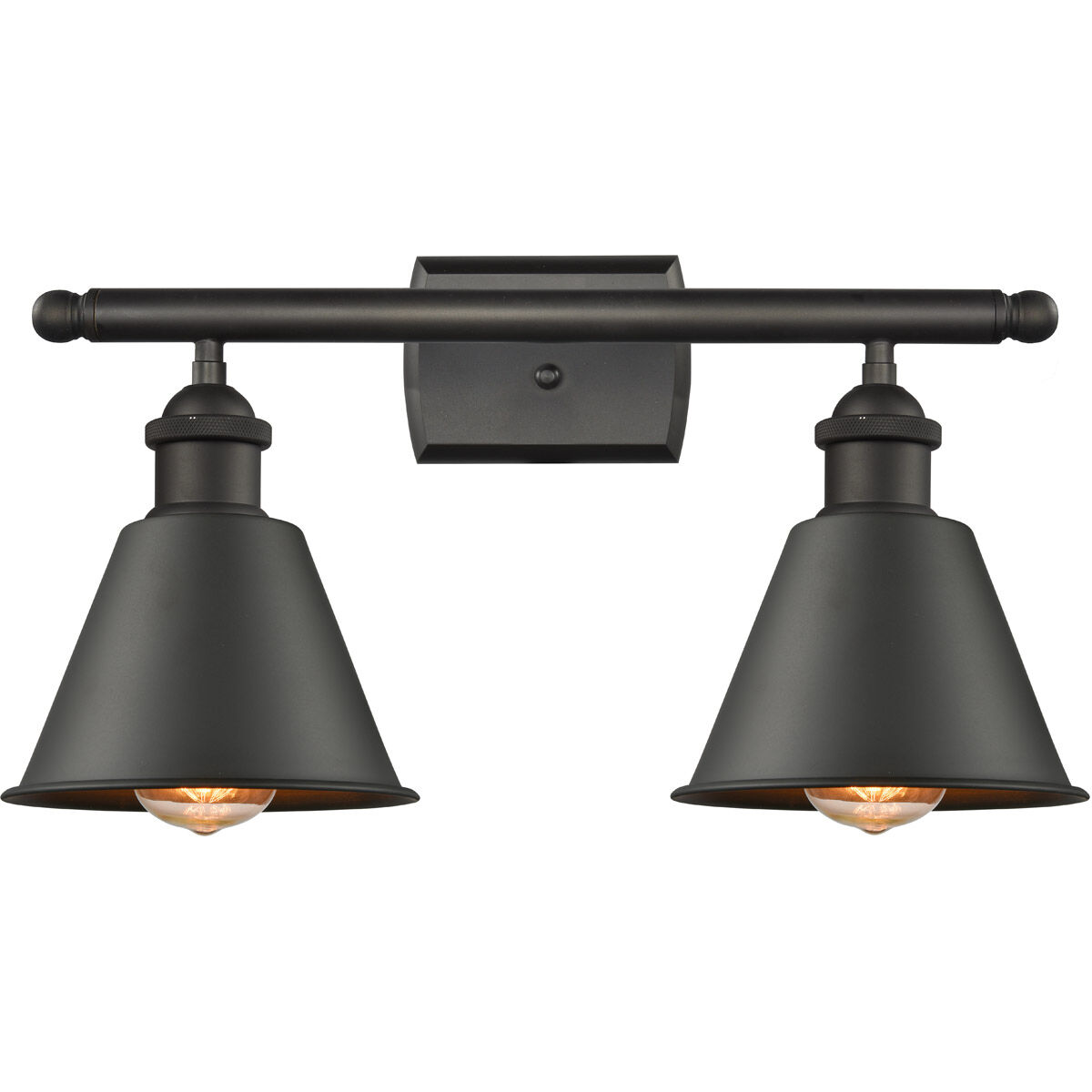 Ballston Smithfield 2 Light 16 inch Oil Rubbed Bronze Bath Vanity Light Wall Light, Ballston