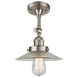 Franklin Restoration Halophane 1 Light 8.50 inch Semi-Flush Mount