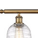 Ballston Belfast 3 Light 36 inch Brushed Brass Island Light Ceiling Light