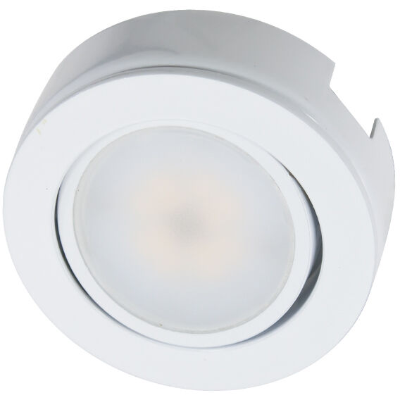 MVP Puck Light 120V LED 4.7 inch White Puck Lighting