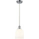 Ballston Bella 1 Light 5.5 inch Polished Chrome Cord Hung Mini Pendant Ceiling Light