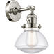 Franklin Restoration Olean LED 7 inch Polished Nickel Sconce Wall Light, Franklin Restoration