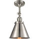 Franklin Restoration Appalachian LED 8 inch Brushed Satin Nickel Sconce Wall Light, Franklin Restoration