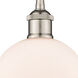 Edison Belfast 1 Light 6 inch Polished Nickel Mini Pendant Ceiling Light
