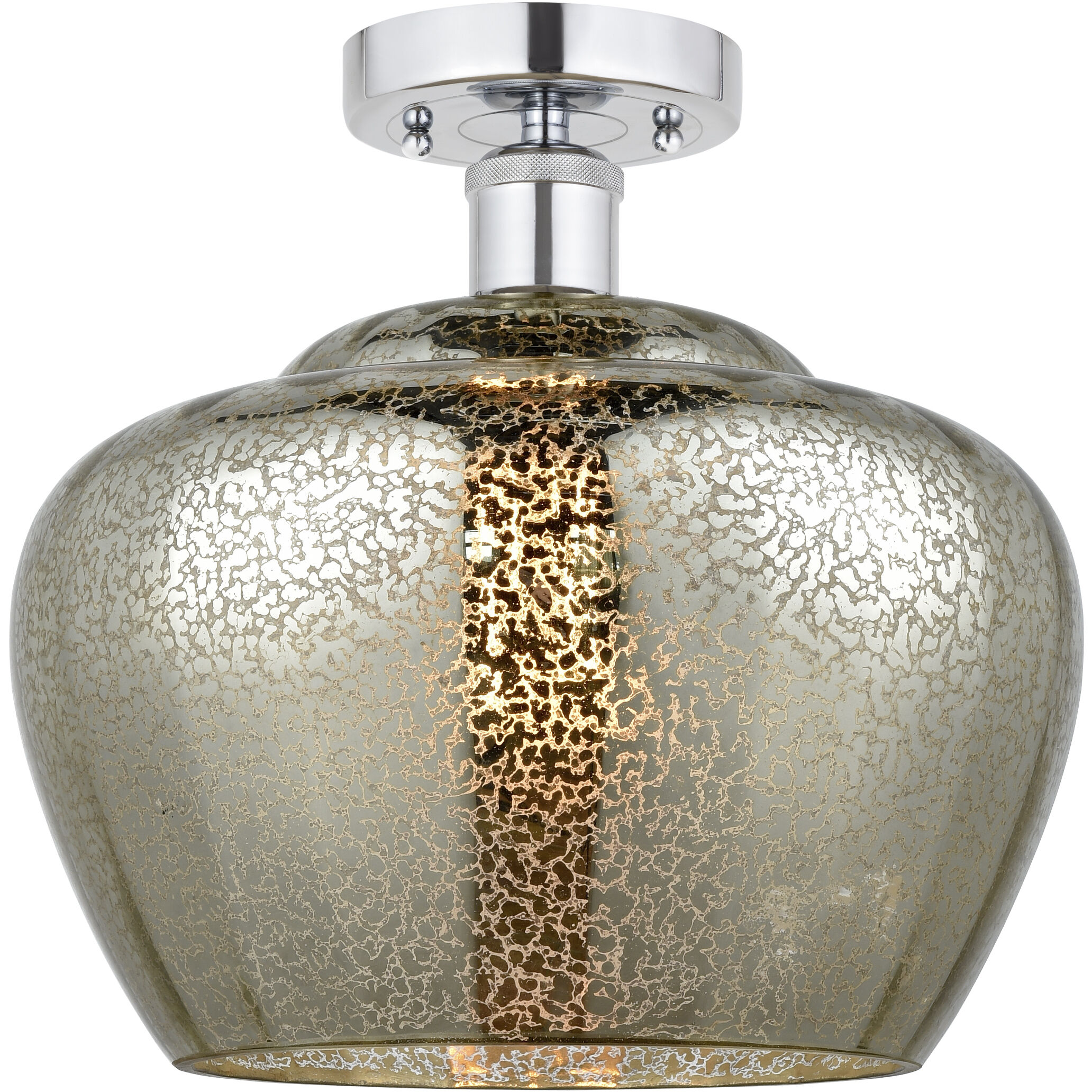 Edison Fenton 1 Light 11.00 inch Flush Mount