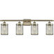Nestbrook 4 Light 36 inch Antique Brass Bath Vanity Light Wall Light