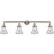 Franklin Restoration Bellmont 4 Light 42.25 inch Bathroom Vanity Light