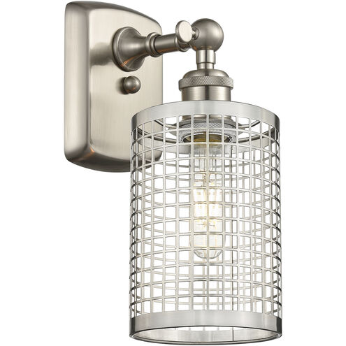 Nestbrook 1 Light 5 inch Satin Nickel Sconce Wall Light