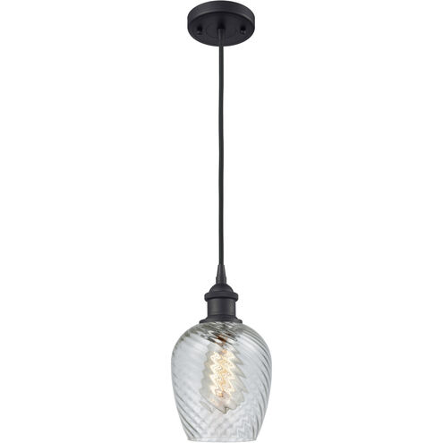 Ballston Salina 1 Light 5 inch Matte Black Mini Pendant Ceiling Light, Ballston