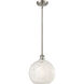 Ballston White Mouchette 1 Light 10.00 inch Mini Pendant