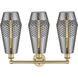 Windham 3 Light 25 inch Brushed Brass Bath Vanity Light Wall Light