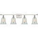 Ballston Hanover 4 Light 36.00 inch Bathroom Vanity Light