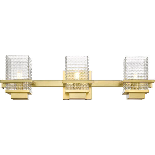 Wellfleet LED 24 inch Satin Gold Bath Vanity Light Wall Light